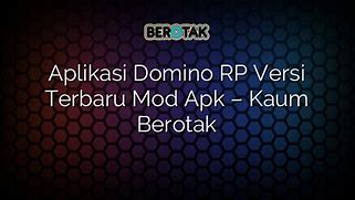 Aplikasi Domino Rp Terbaru